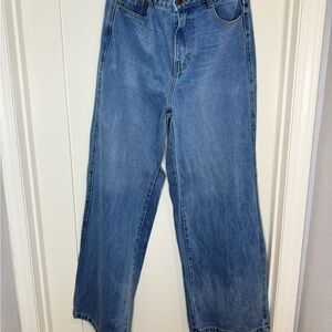 Stylish Blue Flare Women's Jeans